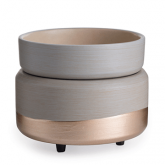 Grey and Gold 2-in-1 Candle and Fragrance Warmer